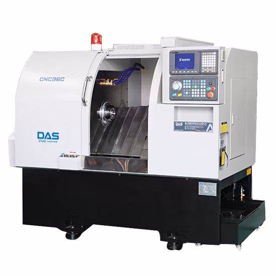 Alimentación modificada para requisitos particulares máquina de la barra de la máquina del torno del CNC del poder del alimentador de bobina