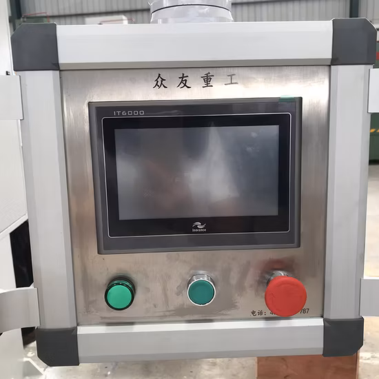 Punzonadora hidráulica de 125 toneladas con sistema servo