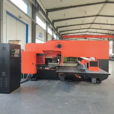 Punzonadora/punzonadora de torreta CNC servoelectro AMD